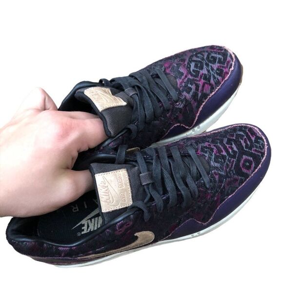 Rare 2013 Nike Air Max 1 Purple Dynasty Size 9 - Picture 2 of 16